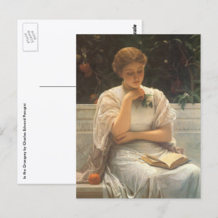 Cartão Postal Na Orangeria de Charles Edward Perugini