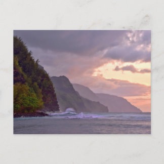 Cartão Postal Na Pali Coast Kauai, Havaí