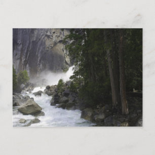 Cartão Postal Na parte inferior de Yosemite Falls