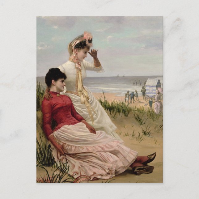 Cartão Postal Na Praia (Frente)