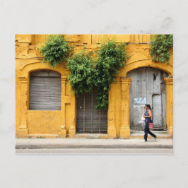 Cartão Postal Na rua, Cartagena, Colômbia