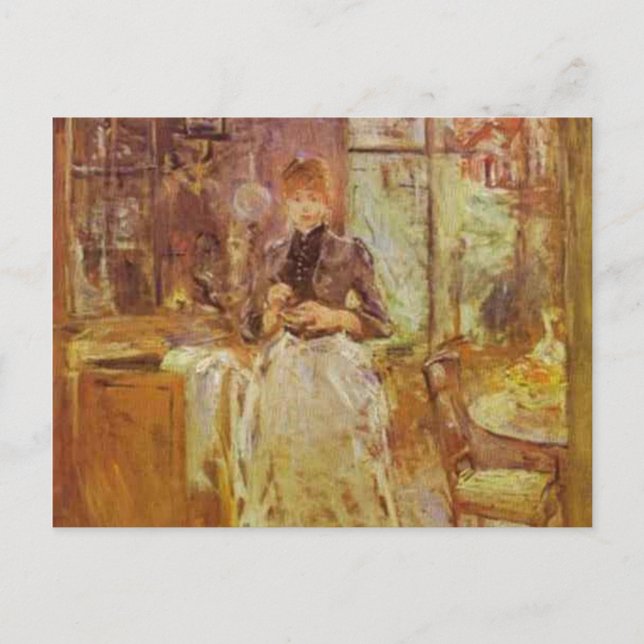 Cartão Postal Na Sala De Jantar (Frente)