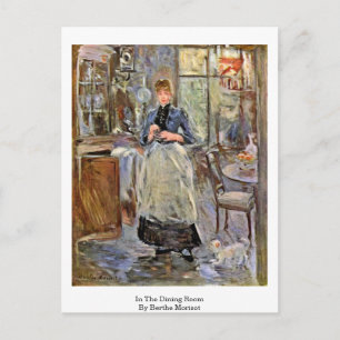 Cartão Postal Na Sala De Jantar De Berthe Morisot
