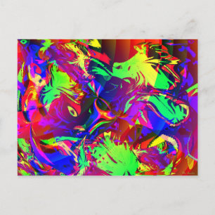 Cartão Postal Na selva, a selva poderosa