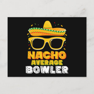 Cartão Postal Nacho Média Bowler Cinco De MayoNacho Média Bo