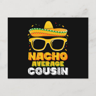 Cartão Postal Nacho Média Cousin Family Cinco De Mayo