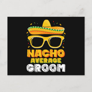 Cartão Postal Nacho Média de Casamento de Groom Cinco de Mayo