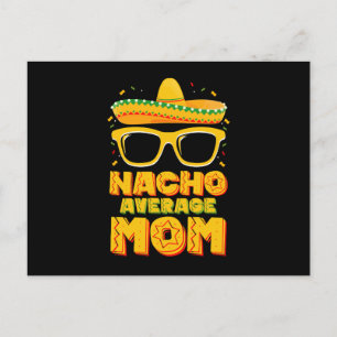 Cartão Postal Nacho Média Mãe Cinco De Mayo Correspondendo Famíl