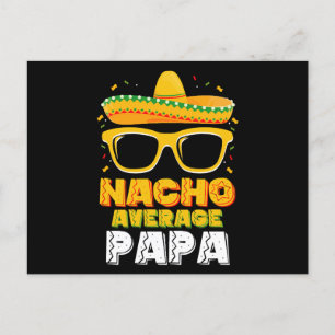 Cartão Postal Nacho Média Papa Família Pai Cinco De Mayo
