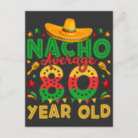 Nacho Médio de 80 Anos de Idade Cinco de Mayo