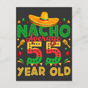 Cartão Postal Nacho Pessoa Comum de 55 Anos Cinco de Maio