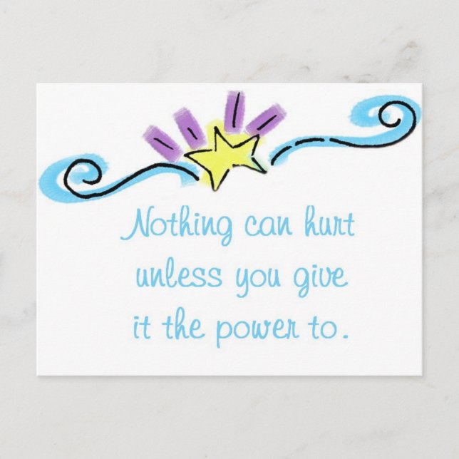 Cartão Postal Nada (Frente)