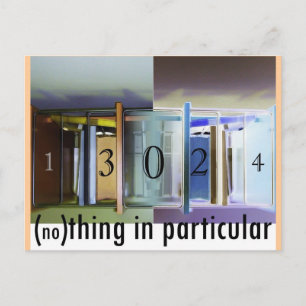 Cartão Postal Nada em particular