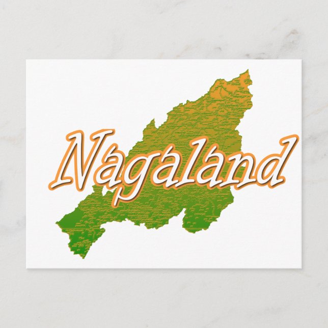 Cartão Postal Nagaland (Frente)