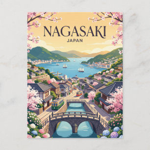 Cartão Postal Nagasaki Japão