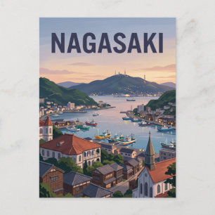 Cartão Postal Nagasaki Japão