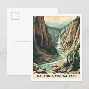 Cartão Postal Nahanni National Park Canada Viagem