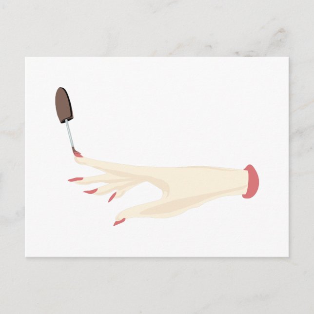 Cartão Postal Nail Polonês (Frente)