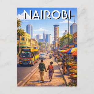 Cartão Postal Nairóbi Quênia