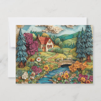 Cartão postal NAIVE Art