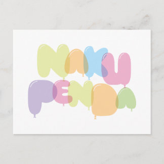 Cartão Postal Naku penda - Eu te amo em Swahili