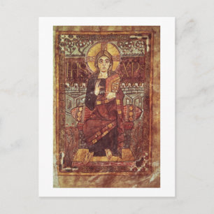 Cartão Postal NAL 1203 fol.3 Cristo em Majestade, da Godesca