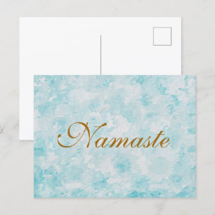 Cartão Postal Namaste