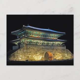 Cartão Postal Namdaemun Gate Seoul