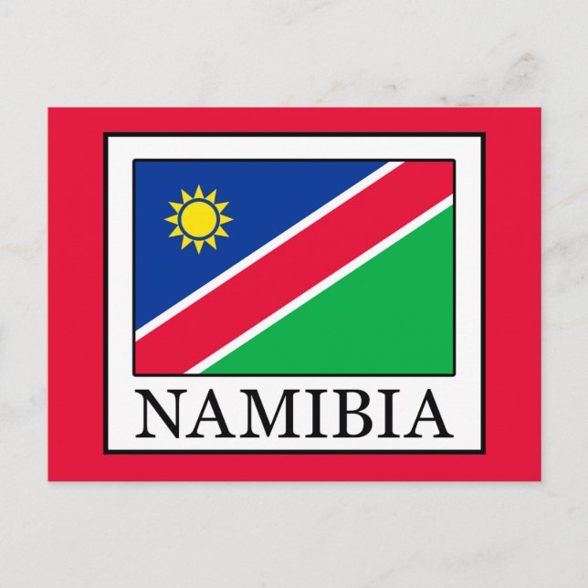 Cartão Postal Namíbia (Frente)