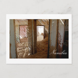 Cartão Postal Namíbia Kolmanskop House Dune Landscape Nature