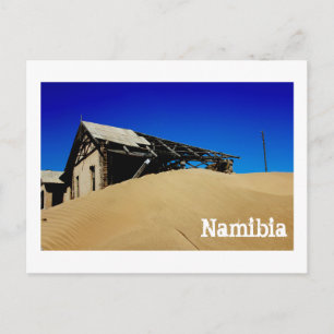 Cartão Postal Namíbia Kolmanskop House Dune Landscape Nature