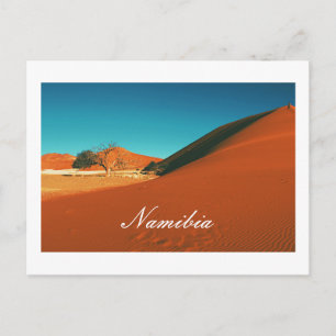 Cartão Postal Namíbia Sand Dunes Landscape Sossusvlei