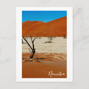 Cartão Postal Namíbia Sand Dunes Landscape Sossusvlei