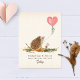 Cartão Postal Namorados Hedge Hugs & Kisses Hedgehog (Criador carregado)