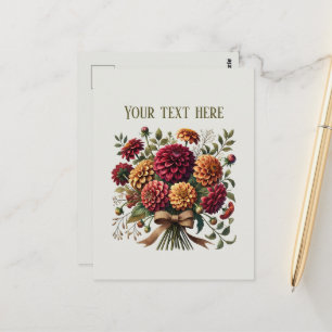 Cartão Postal Namorados inferiores fofos personalizáveis 