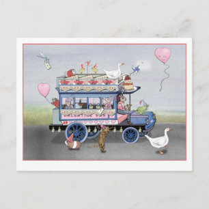 Cartão Postal Namorados Van