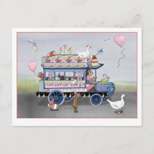 Cartão Postal Namorados Van