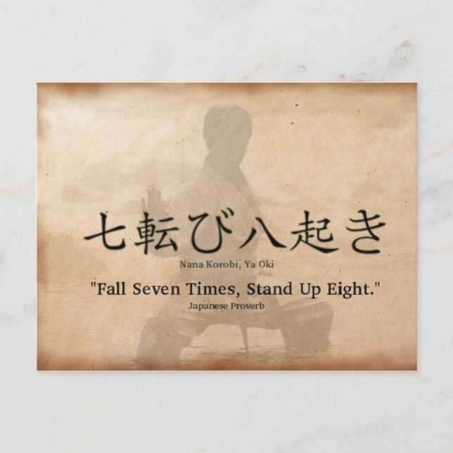 Cartão Postal Nana Korobi Ya Oki (Frente)