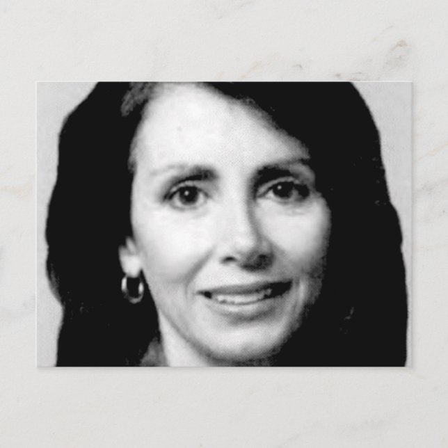 Cartão Postal Nancy Pelosi - Foto do Congresso Jovem (Frente)