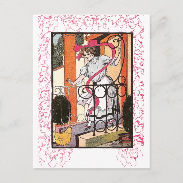 Cartão Postal Nanda do Palácio Real de Ev (Frente)