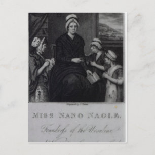 Cartão Postal Nano Nagle, 1809