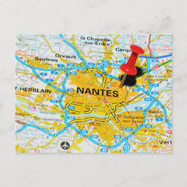 Cartão Postal Nantes, França