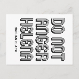 Cartão Postal Não Anuncie Helena