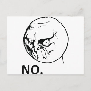 Cartão Postal Não, cara!