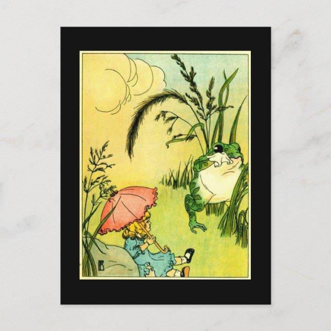 Cartão Postal Não Chore de Sapo (Frente)