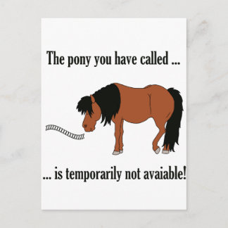 Cartão Postal Não disponível!