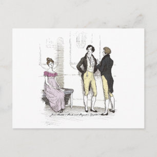 Cartão Postal Não é Bonito o Bastante, Jane Austen Orgulho e Pre