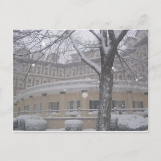 CARTÃO POSTAL NÃO É MEU DIA PARA A EQUIPE DE NEVE É????