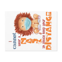 Não é possível Vestir uma máscara - Leão