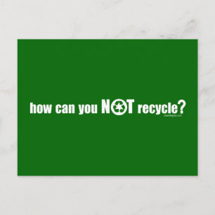 Cartão Postal Não é Reciclar?